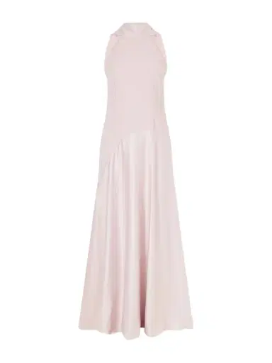 Solace London Cece Cape-effect Crepe And Satin Gown | Thumbnail 1 Solace London Cece Cape-effect Crepe And Satin Gown | Thumbnail 1