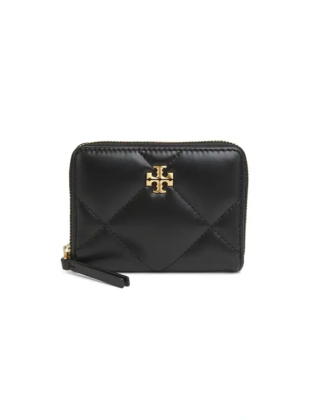 Tory Burch Women's Kira Diamond Leather Wallet - Black