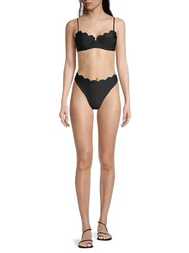 Ramy Brook Women's Amani Scalloped Bikini Bottom | Thumbnail 2 Ramy Brook Women's Amani Scalloped Bikini Bottom | Thumbnail 2