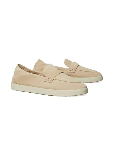 Tory Burch Women's Ballet Sport Suede Loafers - Sand Dune - Size 9.5 | Thumbnail 2 Tory Burch Women's Ballet Sport Suede Loafers - Sand Dune - Size 9.5 | Thumbnail 2