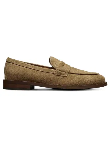 Allen Edmonds Men's Como Suede Penny Loafers | Thumbnail 1 Allen Edmonds Men's Como Suede Penny Loafers | Thumbnail 1