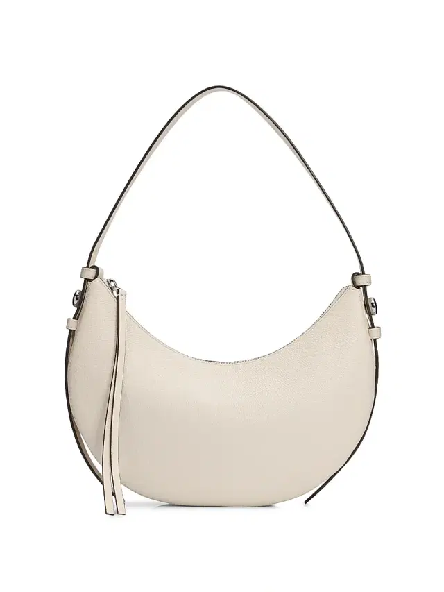 Tory Burch Women's Romy Half Moon Shoulder Bag - Light Cream