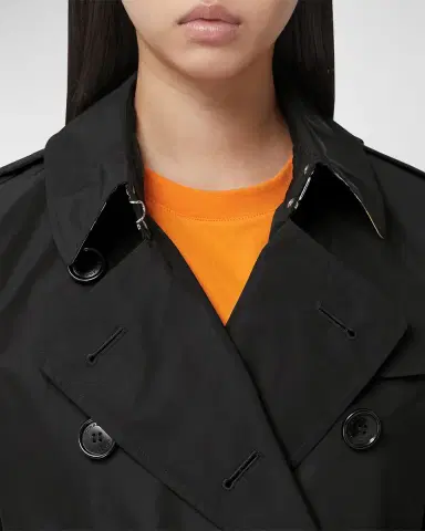 Burberry Kensington Double-Breasted Trench Coat with Detachable Hood | Thumbnail 5