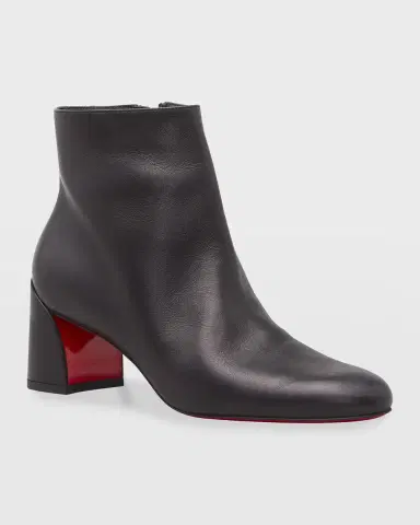 Christian Louboutin 55mm Turela Leather Side-Zip Booties | Thumbnail 2
