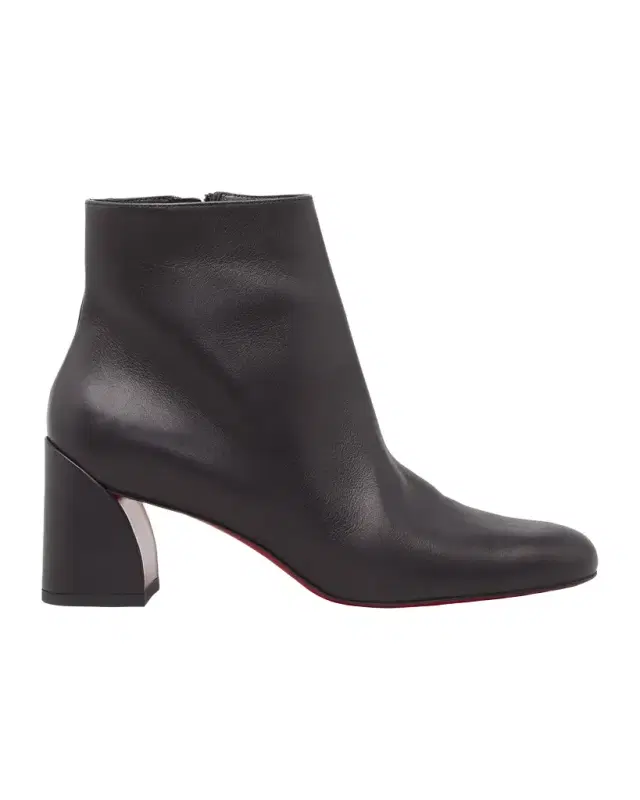 Christian Louboutin 55mm Turela Leather Side-Zip Booties