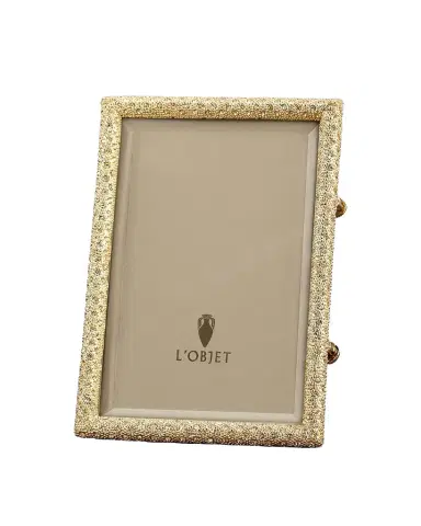 L 'Objet Pave Gold Picture Frame, 8" x 10" | Thumbnail 1
