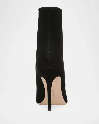 Veronica Beard 95mm Lisa Suede Stiletto Ankle Booties | Thumbnail 3