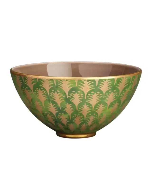 L 'Objet Fortuny Piumette Serving Bowl