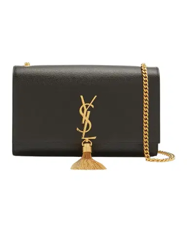 Saint Laurent Kate Medium Tassel YSL Wallet on Chain in Grained Leather | Thumbnail 1 Saint Laurent Kate Medium Tassel YSL Wallet on Chain in Grained Leather | Thumbnail 1
