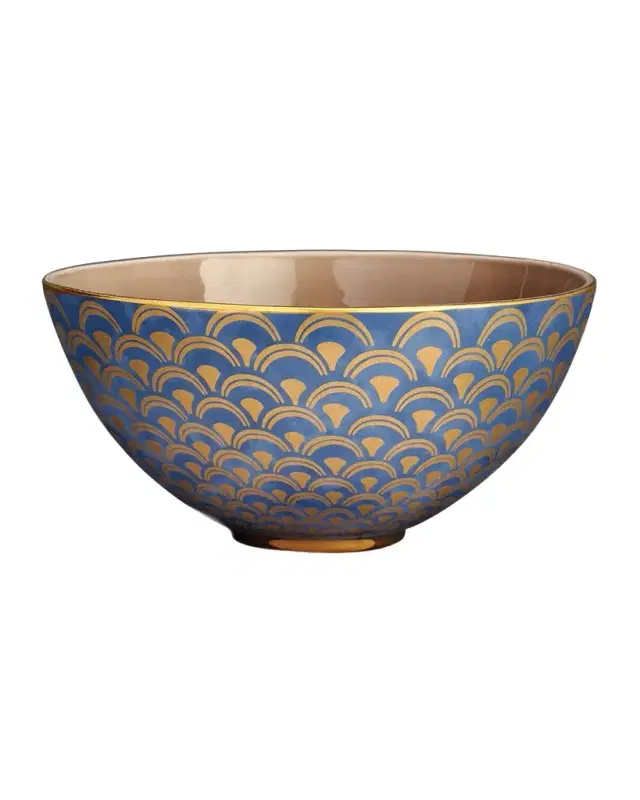 L 'Objet Fortuny Papiro Serving Bowl