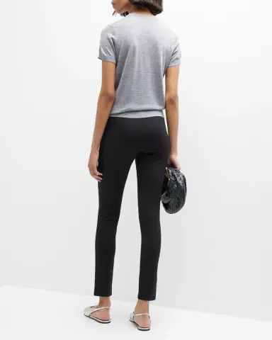 Theory Basic Regal Wool Short-Sleeve Tee | Thumbnail 4