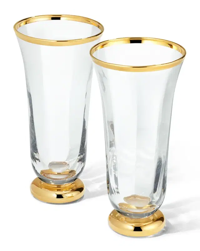 AERIN Sophia Drinking Flutes, Set of 2