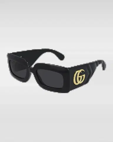 Gucci Oversized Rectangular Acetate Sunglasses | Thumbnail 2 Gucci Oversized Rectangular Acetate Sunglasses | Thumbnail 2