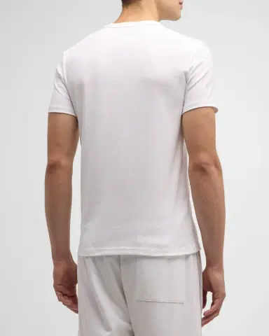 Tom Ford Men's Solid Stretch Jersey T-Shirt | Thumbnail 3