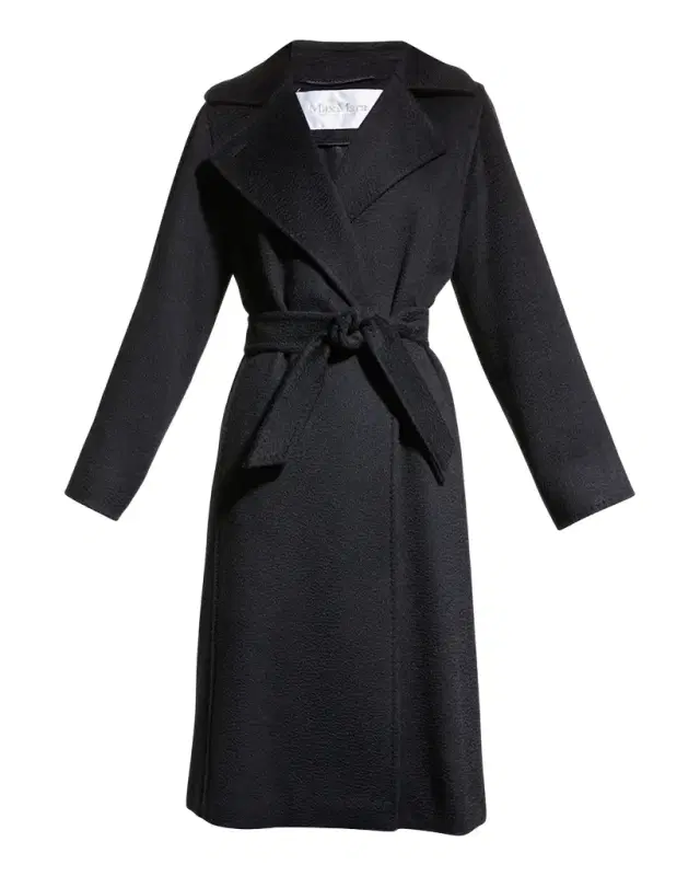 Manuela Belted Wrap Coat