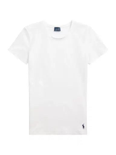 Polo Ralph Lauren Women's Stretch Cotton T-Shirt - White Cloud - Size XS | Thumbnail 1 Polo Ralph Lauren Women's Stretch Cotton T-Shirt - White Cloud - Size XS | Thumbnail 1