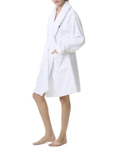 Polo Ralph Lauren Women's Iconic Bear Short Printed Robe | Thumbnail 2 Polo Ralph Lauren Women's Iconic Bear Short Printed Robe | Thumbnail 2