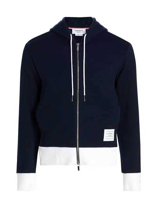 Men's Loopback Jersey Hoodie Jacket - Navy