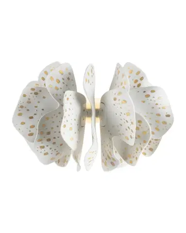Lladro Nightbloom White Gold Wall Light | Thumbnail 1