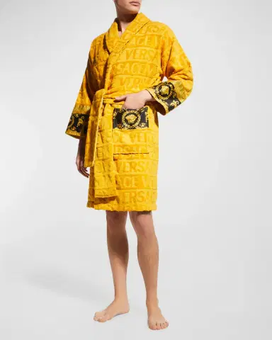 Versace Unisex Barocco Sleeve Robe | Thumbnail 2 Versace Unisex Barocco Sleeve Robe | Thumbnail 2