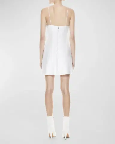 Alice + Olivia Harmony Mini Slip Dress | Thumbnail 4