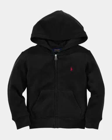 Polo Ralph Lauren Boy's Knitted Fleece Hoodie, Size -7 | Thumbnail 3