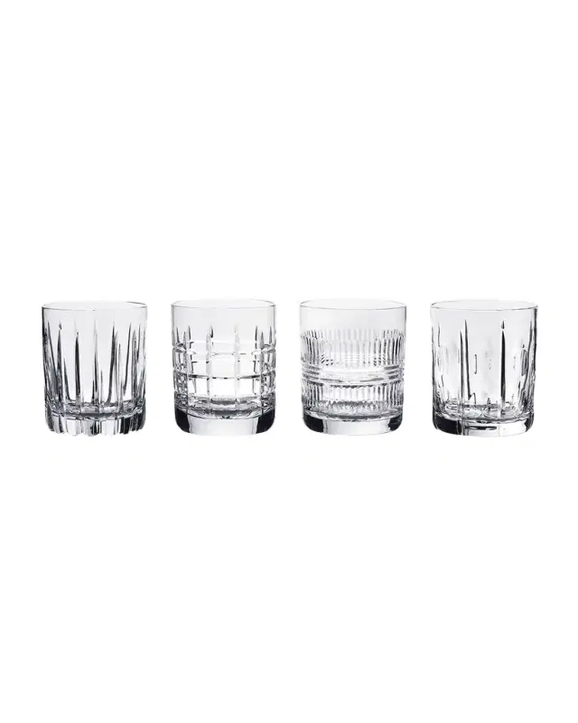 William Yeoward Crystal Skye Whisky Tumblers, Set of 4