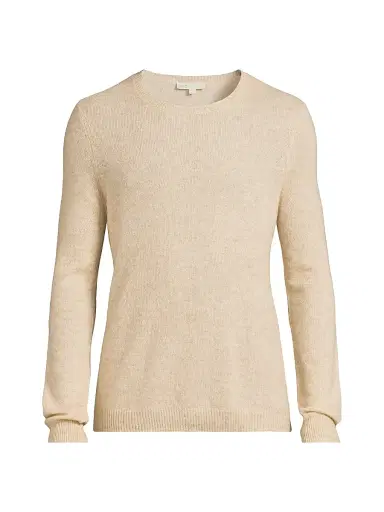 Onia Men's Featherweight Cashmere Sweater - Stone | Thumbnail 1