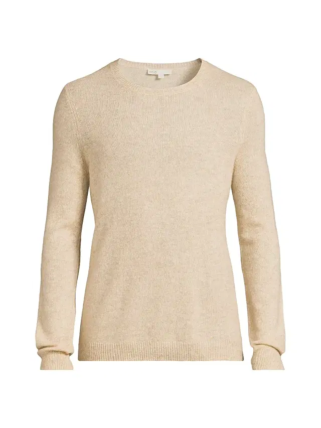 Onia Men's Featherweight Cashmere Sweater - Stone