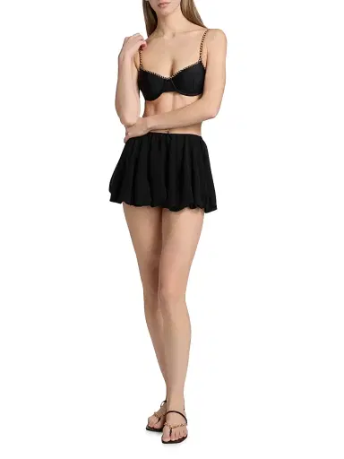 Ramy Brook Women's Maddy Pleated Miniskirt | Thumbnail 2