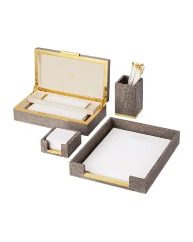 AERIN Faux Shagreen Envelope Box | Thumbnail 1 AERIN Faux Shagreen Envelope Box | Thumbnail 1