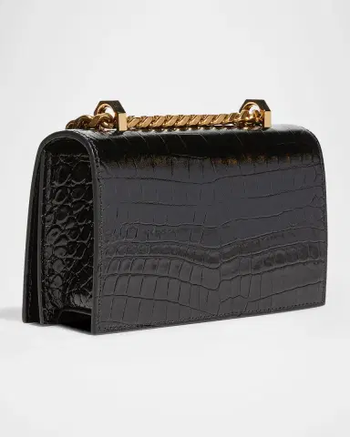 Alexander McQueen Mini Jeweled Satchel Bag | Thumbnail 3
