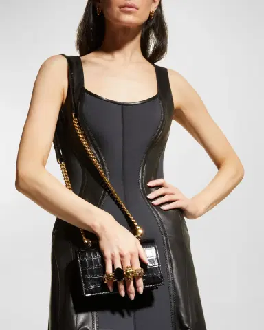 Alexander McQueen Mini Jeweled Satchel Bag | Thumbnail 4