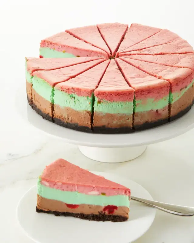 Cheesecake Royale Spumoni Cheesecake