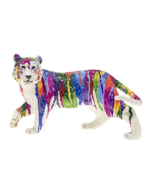 Jay Strongwater Grand Jewel Tiger Figurine