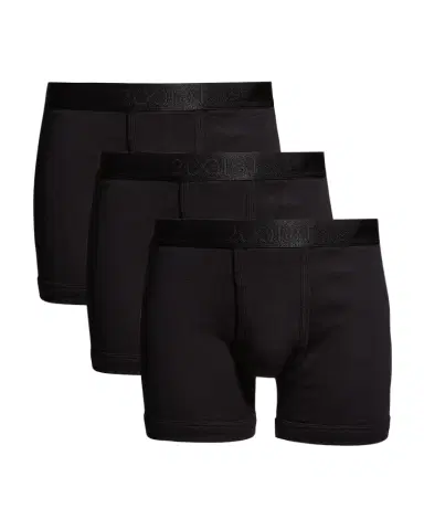 2Xist Men 's 3-Pack Pima Cotton Boxer Briefs | Thumbnail 1