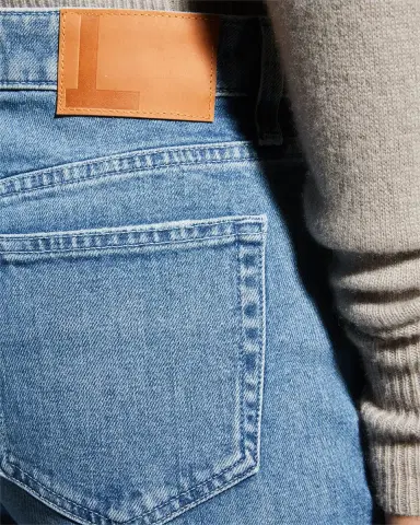 Lafayette 148 New York Wyckoff Italian Heritage 13 oz Wide-Leg Jeans | Thumbnail 7