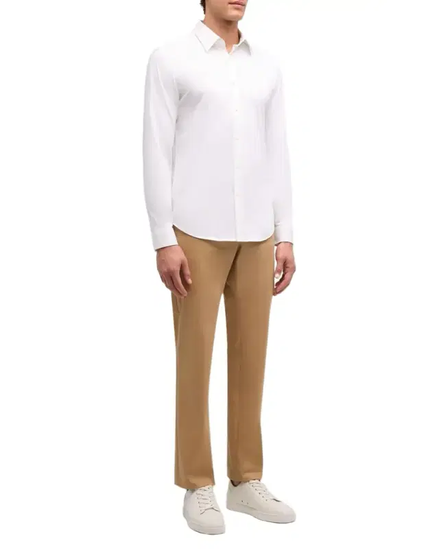 Theory Men 's Sylvain Shirt in Structure Knit