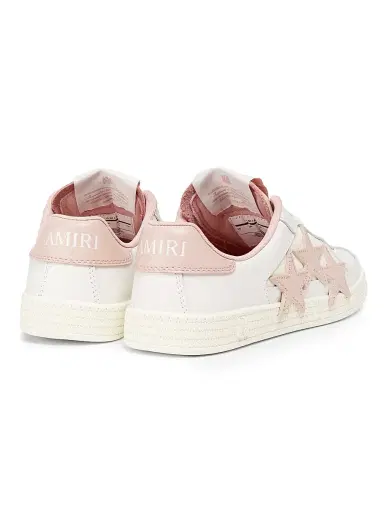 AMIRI Women's Pacific Low-Top Leather Sneakers - Pale Peach - Size 5 | Thumbnail 3