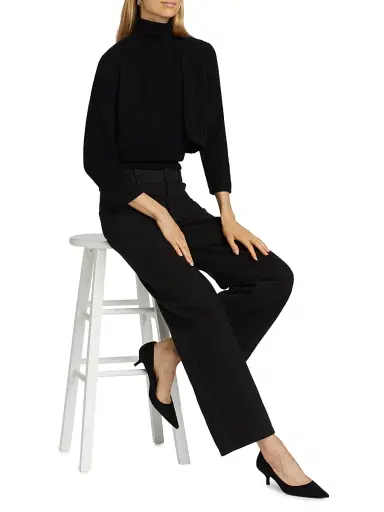 Saks Fifth Avenue Women's COLLECTION Cashmere Cropped Open Bolero Cardigan - Black - Size XL | Thumbnail 2 Saks Fifth Avenue Women's COLLECTION Cashmere Cropped Open Bolero Cardigan - Black - Size XL | Thumbnail 2