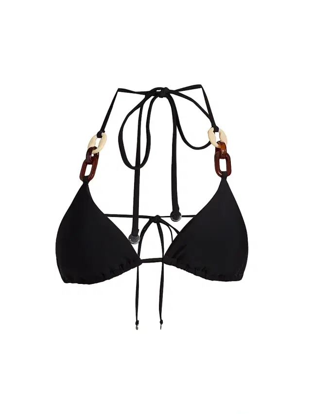 Ramy Brook Women's Nancy Halterneck Bikini Top - Black