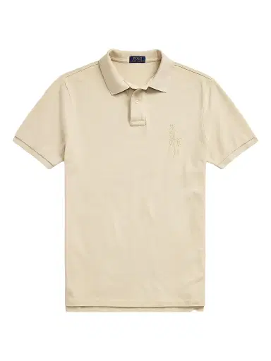 Polo Ralph Lauren Men's Custom-Slim-Fit Big Pony Mesh Polo Shirt | Thumbnail 1 Polo Ralph Lauren Men's Custom-Slim-Fit Big Pony Mesh Polo Shirt | Thumbnail 1