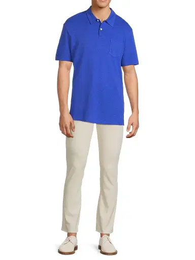 Ralph Lauren Purple Label Men's Sherrington Twil Slim Pants - Light Antique Cream - Size 40 | Thumbnail 2