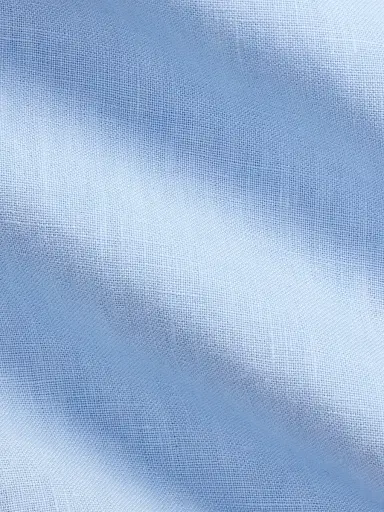 Polo Ralph Lauren Men's Classic-Fit Linen Shirt - Office Blue - Size XL | Thumbnail 6