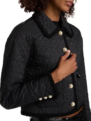 Generation Love Women's Fabiana Quilted Puffer Jacket - Black - Size XL | Thumbnail 6 Generation Love Women's Fabiana Quilted Puffer Jacket - Black - Size XL | Thumbnail 6