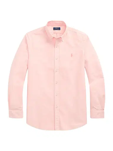 Polo Ralph Lauren Men's Classic-Fit Mineral-Dyed Oxford Shirt - Rose - Size XXL | Thumbnail 1 Polo Ralph Lauren Men's Classic-Fit Mineral-Dyed Oxford Shirt - Rose - Size XXL | Thumbnail 1