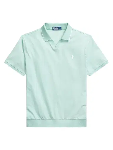 Polo Ralph Lauren Men's Jacquard Mesh Cotton Polo Shirt - Celadon White - Size XXL | Thumbnail 1