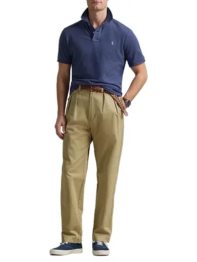 Polo Ralph Lauren Men's Classic-Fit Mesh Polo Shirt - Light Navy - Size XXL | Thumbnail 2