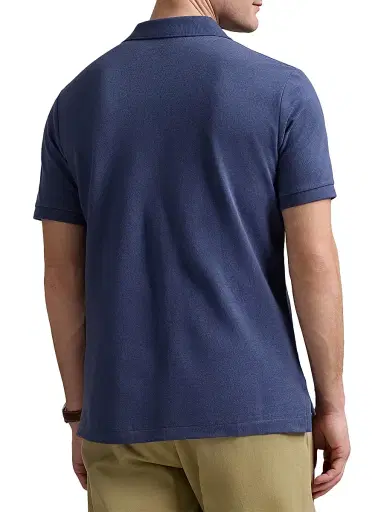 Polo Ralph Lauren Men's Classic-Fit Mesh Polo Shirt - Light Navy - Size XXL | Thumbnail 4
