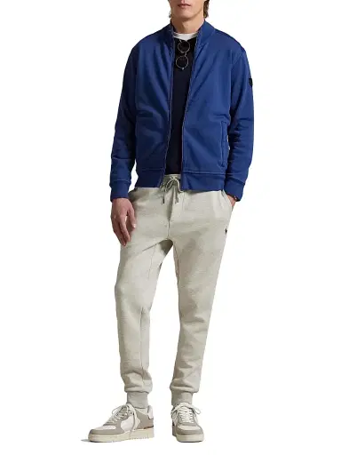 Polo Ralph Lauren Men's French Terry Track Jacket - Annapolis Blue - Size XL | Thumbnail 2 Polo Ralph Lauren Men's French Terry Track Jacket - Annapolis Blue - Size XL | Thumbnail 2